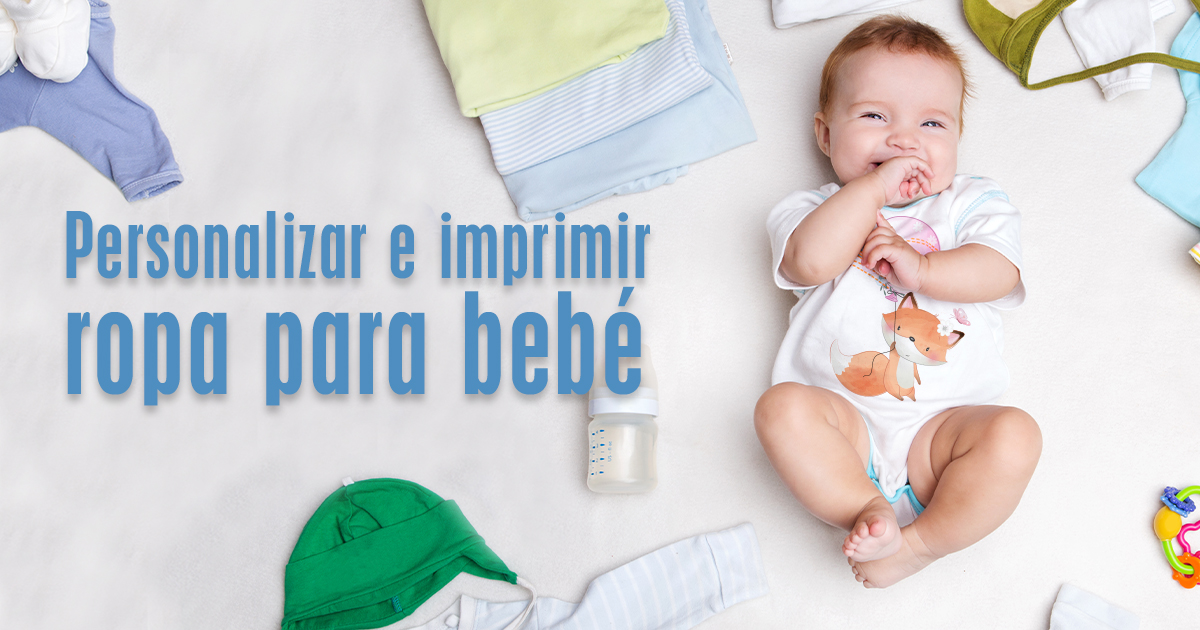abrigo Sympton píldora Personalizar e imprimir ropa para bebé | Luxprint